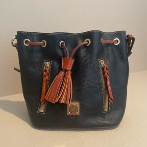 Dooney & Bourke Wexford Leather Tasha Drawstring Purse